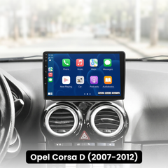 Opel Corsa 07-12 - 9 "Radio with Apple CarPlay and Android Auto