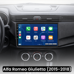 Alfa Romeo Giulietta 15-18 - 9" radio med Apple CarPlay och Android Auto 