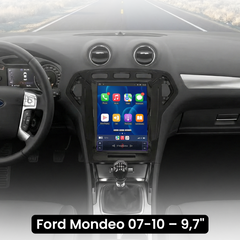 Ford Mondeo 07–14 – 9,7-Zoll-Radio mit Apple CarPlay und Android Auto