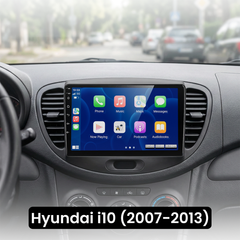 Hyundai i10 2007-2013 – 9” bilradio med trådlös Apple CarPlay & Android Auto 