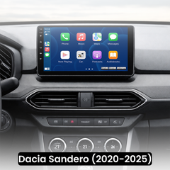 Dacia Sandero 20-25 - 10,1" Radio m. Apple CarPlay og Android Auto