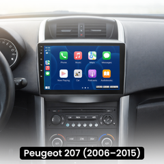 Peugeot 207 06-15 - 9" Radio with Apple CarPlay and Android Auto