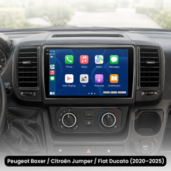 Boxer/Jumper/Ducato 20-25 - 9" radio med Apple CarPlay och Android Auto 