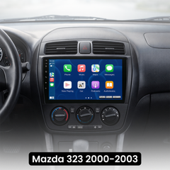 Mazda 323 00-03 - 9" radio Apple CarPlaylla ja Android Autolla