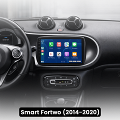 Smart Fortwo 14-20 - 9" Radio with Apple CarPlay and Android Auto