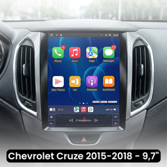 Chevrolet Cruze 2015-2018 - 9,7" radio med Apple CarPlay och Android Auto 