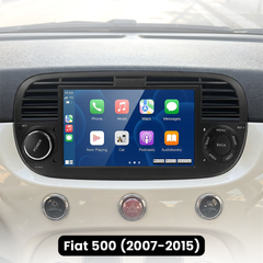 Fiat 500 07-15 - 7" Radio with Apple CarPlay and Android Auto