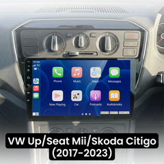 VW Up/Seat Mii/Skoda Citigo 17-23 - Radio 9" avec Apple CarPlay et Android Auto