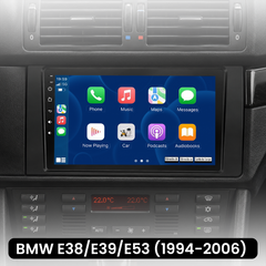 <h2>BMW E38/E39/E53 9" autorádio s Apple CarPlay a Android Auto</h2> 