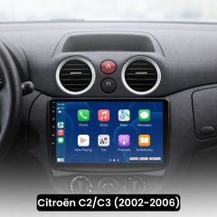 Citroën C2/C3 02-06 - 9 "Radio with Apple CarPlay and Android Auto