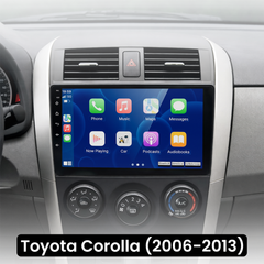 Toyota Corolla 06-13 - 9 "Radio with Apple CarPlay and Android Auto