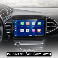 Peugeot 308/408 12-20 - 9" radio med Apple CarPlay och Android Auto 
