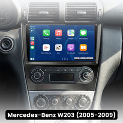 Mercedes-Benz W203 - 9" Radio with Apple CarPlay and Android Auto