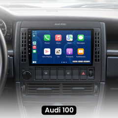 Audi 100 - 9" radio met Apple CarPlay en Android Auto 