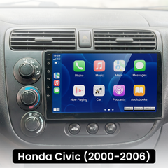 Honda Civic 00-06 - 9 "Radio with Apple CarPlay and Android Auto