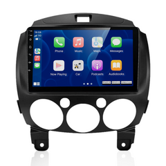 Mazda 2 07-14- 9" radio med Apple CarPlay och Android Auto 