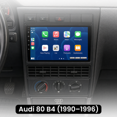 Audi 80 90–96 – 9-Zoll-Radio mit Apple CarPlay und Android Auto
