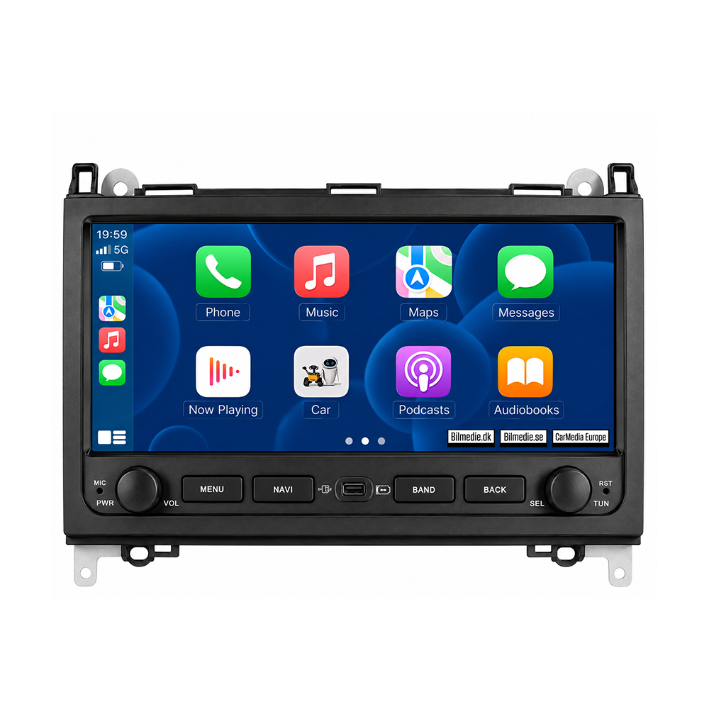 Mercedes-Benz A, B, V, Sprinter mm. 2004-2016 - Autoradio 10,26" avec Apple CarPlay et Android Auto 