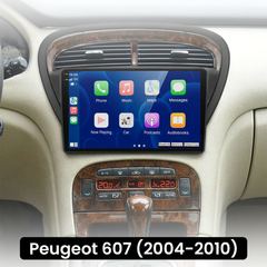 Peugeot 607 04-10 - 9" radio z Apple CarPlay in Android Auto