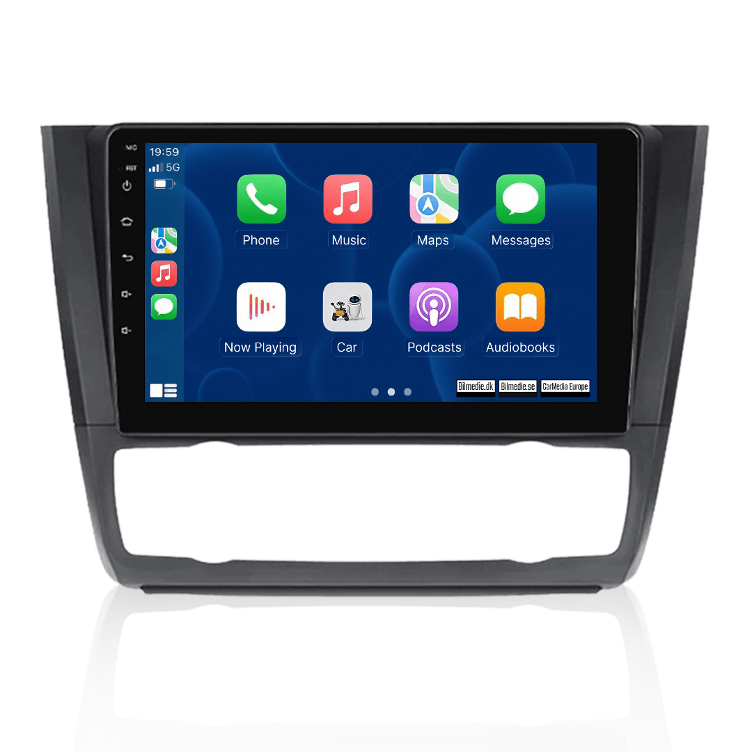 BMW 1-serie 2004-2011 - 9" autorádio s Apple CarPlay a Android Auto 