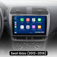 Seat Ibiza 12-16 - 9" rádió Apple CarPlay és Android Auto funkcióval