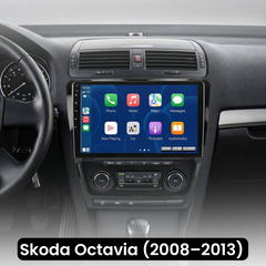 Skoda Octavia 08-13 - 10,1" radio med Apple CarPlay och Android Auto 