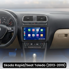 Skoda Rapid/Seat Toledo 13–19 – 9-Zoll-Radio mit Apple CarPlay und Android Auto