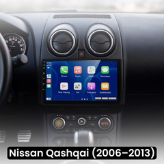 Nissan Qashqai 06-13 - 9" Radio with Apple CarPlay and Android Auto