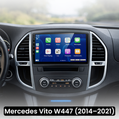 Mercedes Vito 14-21 - 10,1" radio med Apple CarPlay och Android Auto 