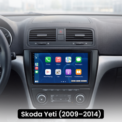 Skoda Yeti 09–14 – 10,1-Zoll-Radio mit Apple CarPlay und Android Auto