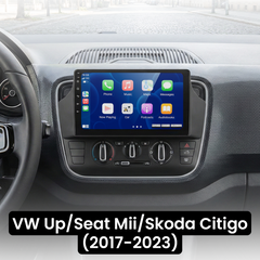 VW Up/Seat Mii/Skoda Citigo 17-23 - Radio 9" avec Apple CarPlay et Android Auto