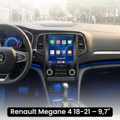 Renault Megane 18-21 - 9.7" Radio with Apple CarPlay and Android Auto