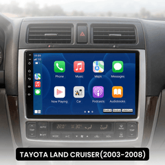 Toyota Land Cruiser 2003-2008 - Ράδιο 9" με Apple CarPlay και Android Auto 