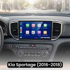 Kia Sportage 2016-2018 - 9" Radio m. Apple CarPlay og Android Auto