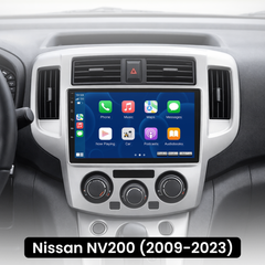 Nissan NV200 09-23 - 9" radio z Apple CarPlay in Android Auto