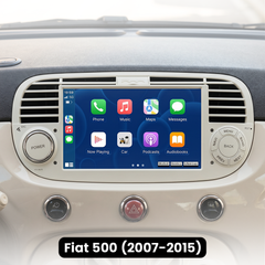 Fiat 500 07-15 - 7" Radio with Apple CarPlay and Android Auto