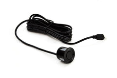 Čierny parkovací senzor pre parkovací asistenčný systém