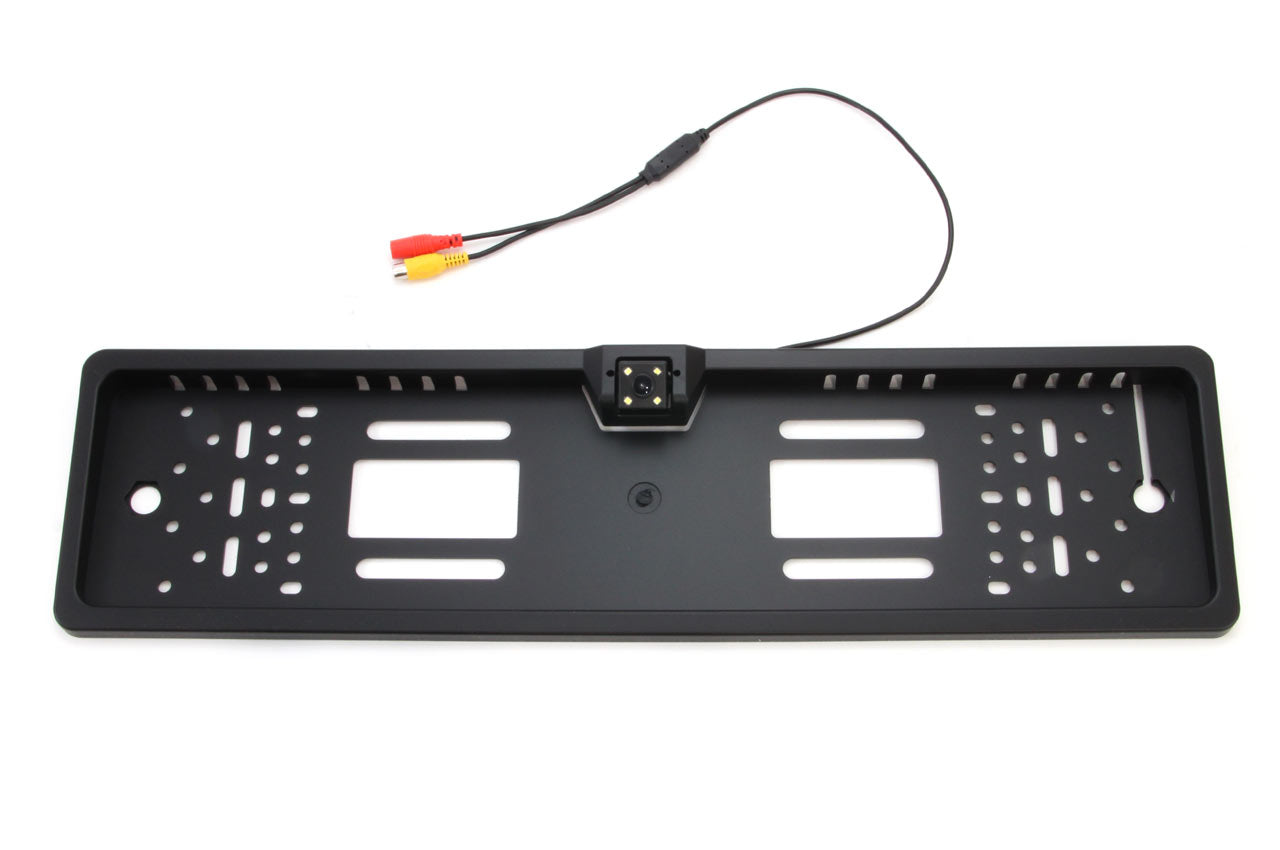 Parking camera with frame