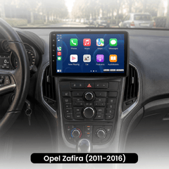 Opel Zafira 2011-2016 - Radio de 9" con Apple CarPlay y Android Auto 