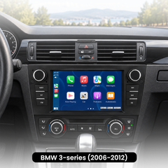 BMW 3-serie 06-12 - 7" radio med Apple CarPlay og Android Auto 