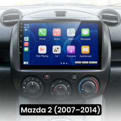 Mazda 2 07-14- 9" radio med Apple CarPlay och Android Auto 