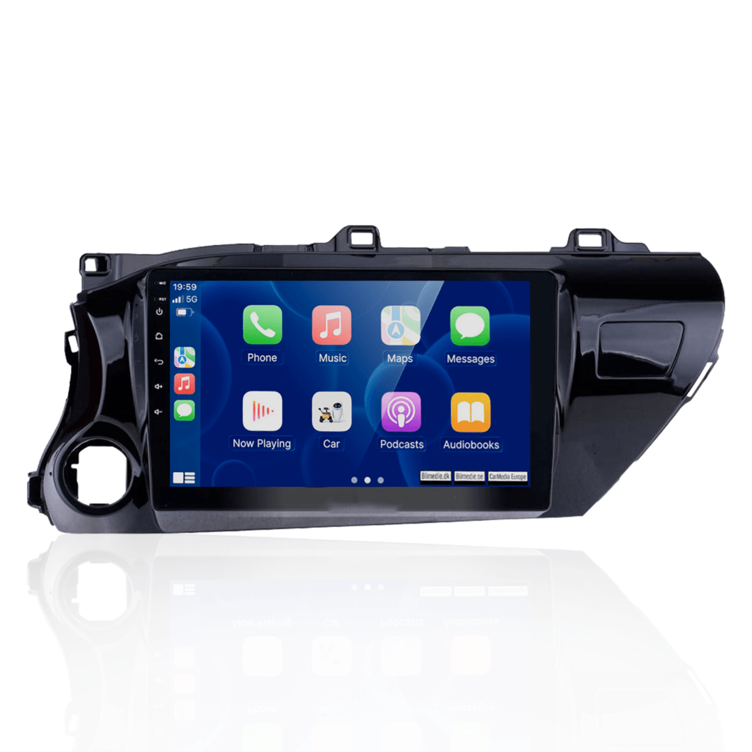 Toyota Hilux 15-20 - 9/10,1" autorádio s Apple CarPlay a Android Auto 
