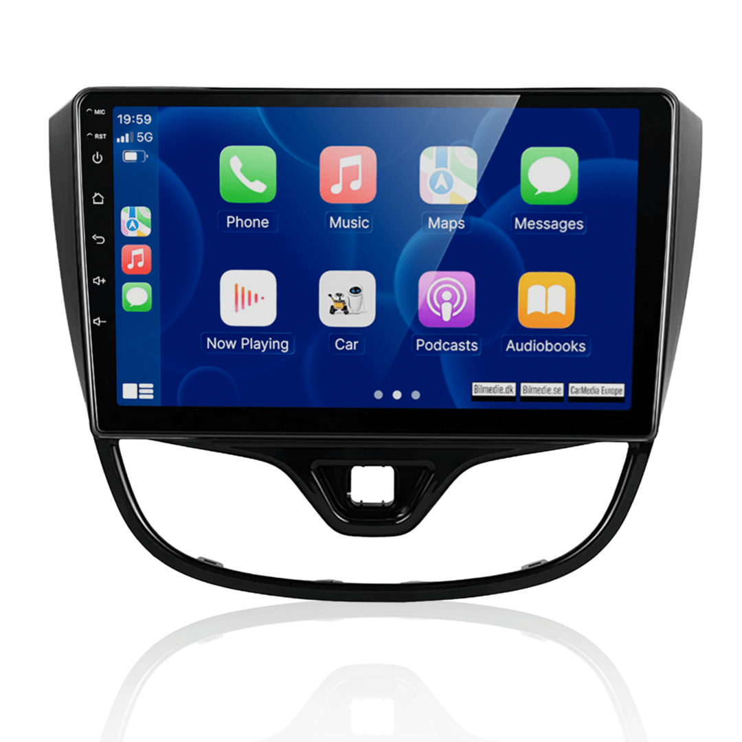 Opel Karl 15-20 - Autoradio 9/10,1" avec Apple CarPlay et Android Auto 