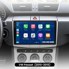 VW Passat 2010-2015 – 9/10,1" radio med Apple CarPlay og Android Auto 