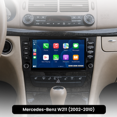 Mercedes-Benz W211 - 8" Radio m. Apple CarPlay og Android Auto