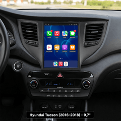 Hyundai Tucson 2016-2018 – 9,7" radio z Apple CarPlay in Android Auto 