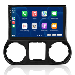 Jeep Wrangler 2007-2017-10.1 "Radio with Wireless Apple CarPlay and Android Auto