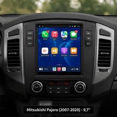 Mitsubishi Pajero 2007-2020 - 9,7" Radio mit Apple CarPlay und Android Auto 