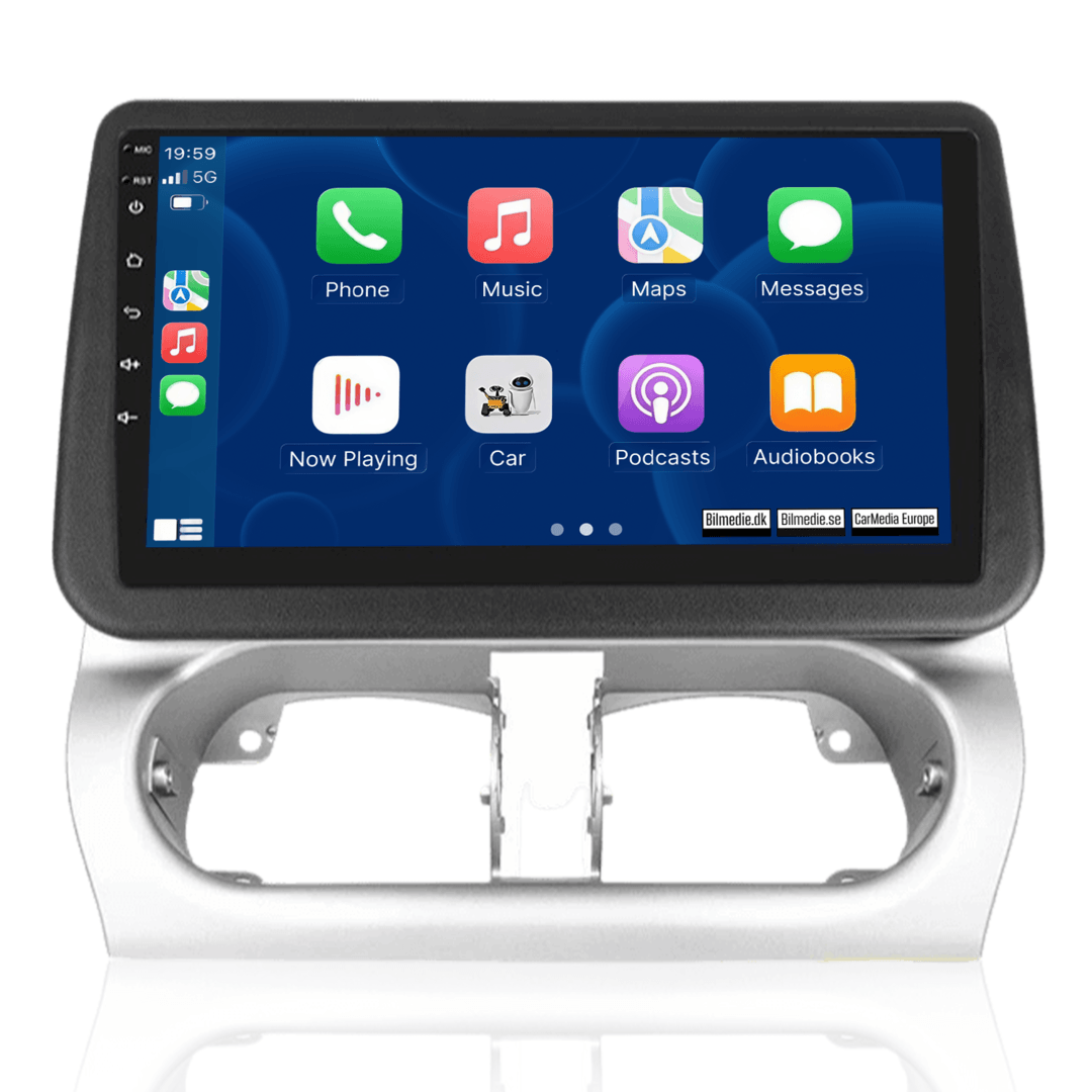 Opel Combo/Corsa/Tigra 01-11 - 9" rádio s Apple CarPlay a Android Auto
