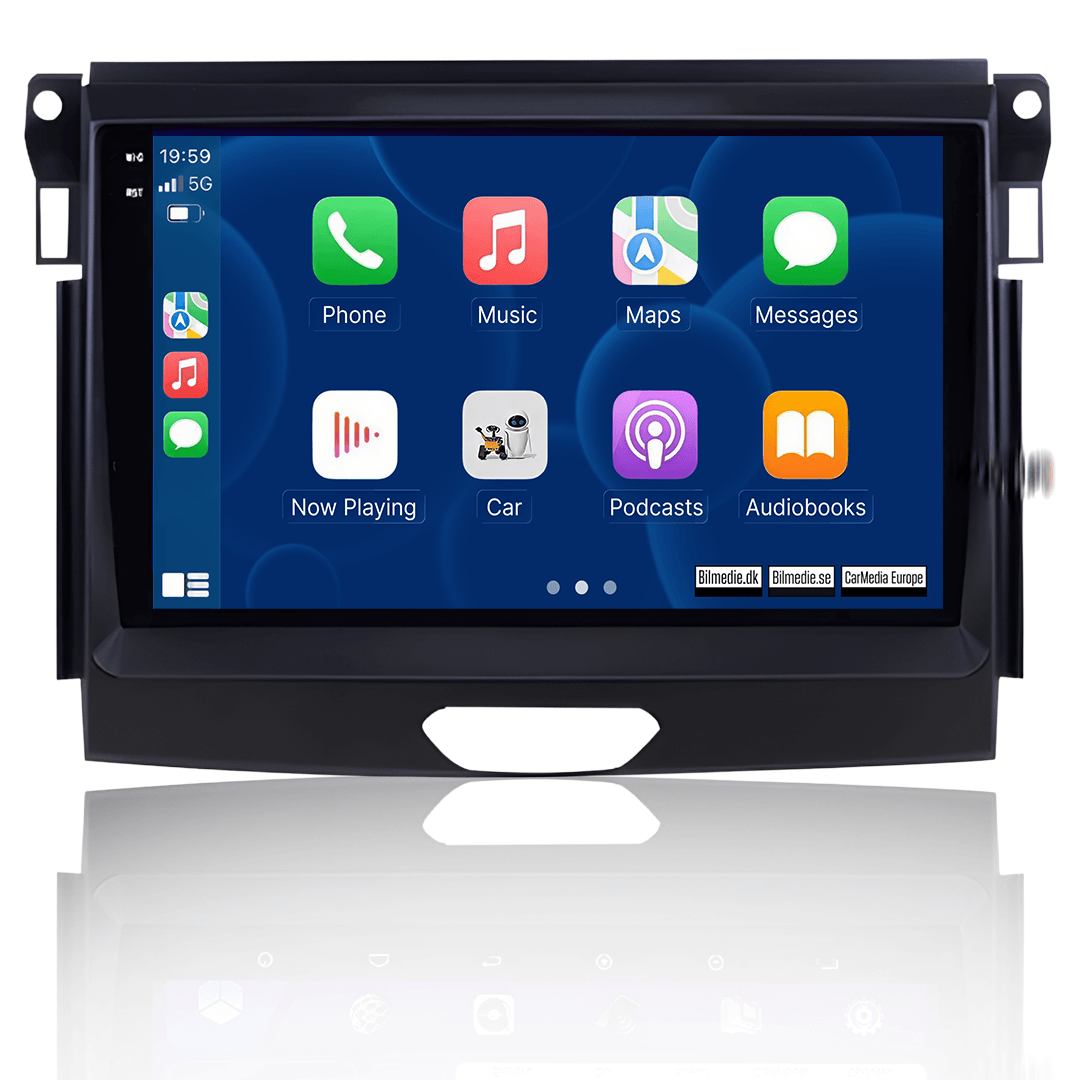 Ford Ranger 15-20 – Autoradio 9" avec Apple CarPlay et Android Auto 
